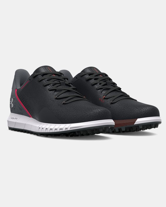 男士UA HOVR™ Drive Spikeless Wide (E)高爾夫球鞋, Black, pdpMainDesktop image number 3